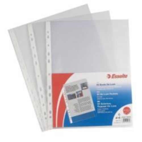 ESSELTE COPY SAFE OFFICE BUSTE CON FORATURA IN PP LUCIDA CM 21X30 A4 TRASPARENTE CONF 50 Pz.